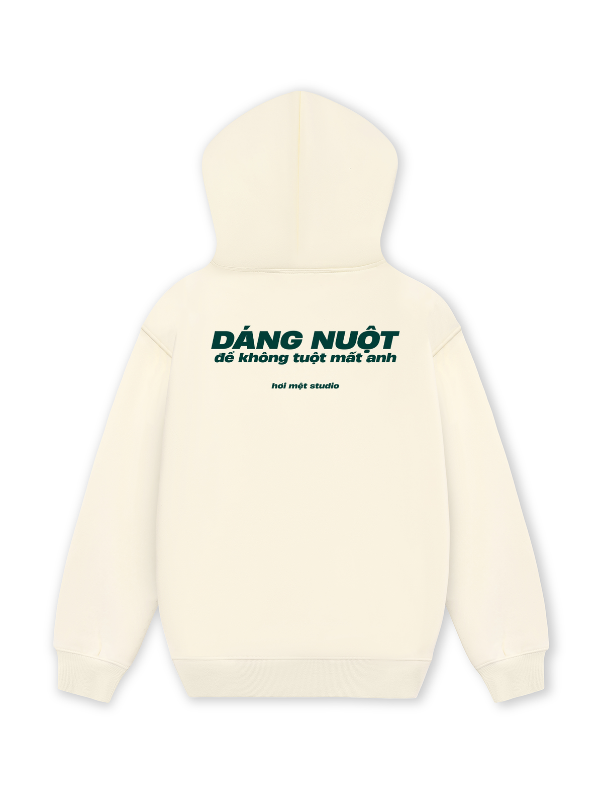 Áo Hoodie Nỉ Hai Da Dáng Nuột Không Tuột Mất Anh