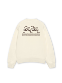 Áo Sweater Nỉ Hai Da Cày Chay Không Whey