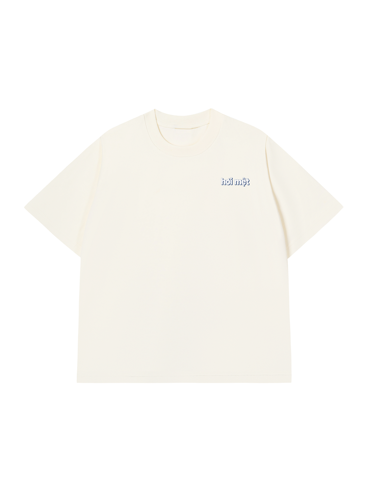 Áo Thun Relaxed Fit Thẳng Lưng Lên
