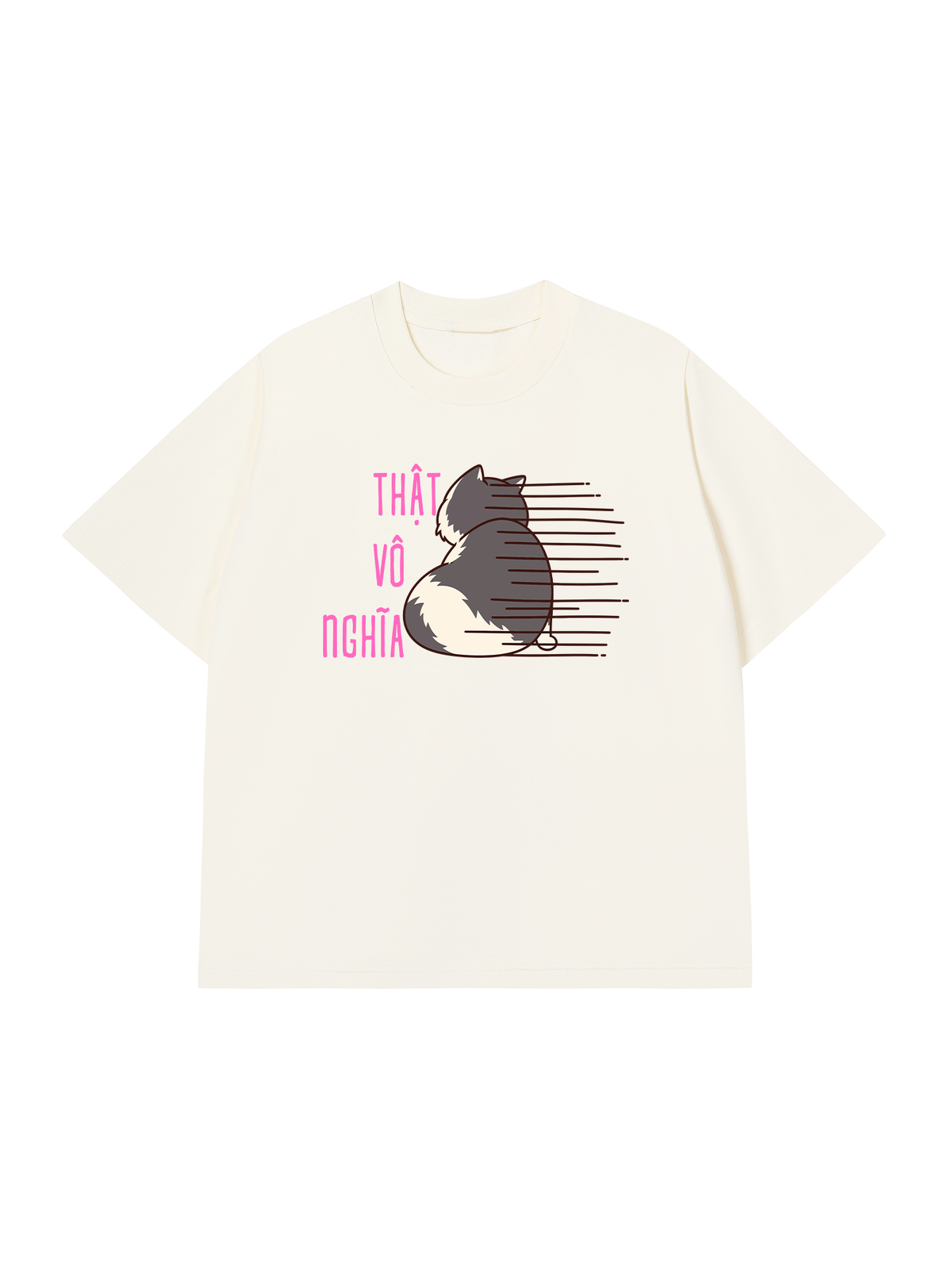 Áo Thun Relaxed Fit Thật Vô Nghĩa