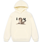 Áo Hoodie Nỉ Hai Da I Love You