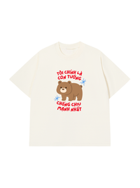Áo Thun Relaxed Fit Con Tướng Chống Chịu