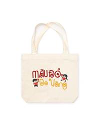 Túi Tote Máu Đỏ Da Vàng