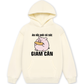 Áo Hoodie Nỉ Hai Da Ăn Rồi Mới Có Sức Giảm Cân