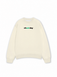 Áo Sweater Nỉ Hai Da Cheat Day