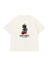 Áo Thun Relaxed Fit Sài Gòn Hơi Mệt