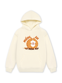 Áo Hoodie Nỉ Hai Da Miếng Ăn Là Miếng Mập
