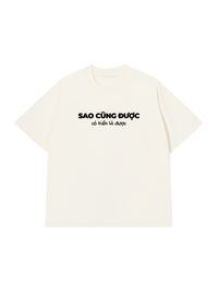 Áo Thun Relaxed Fit Sao Cũng Được