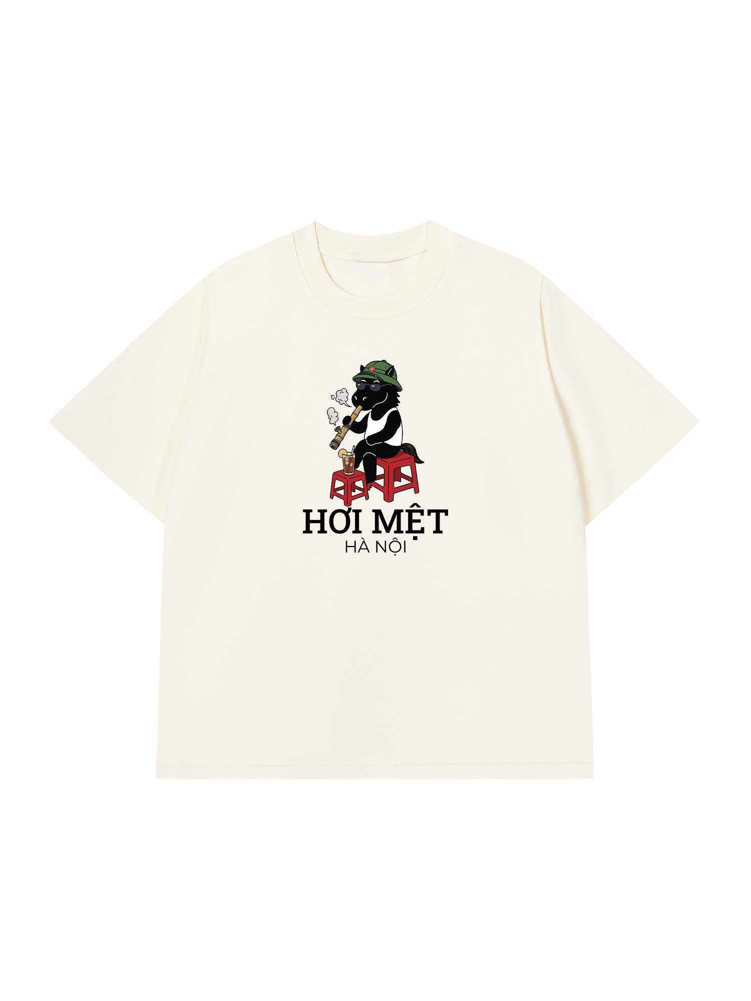 Áo Thun Relaxed Fit Hà Nội Hơi Mệt