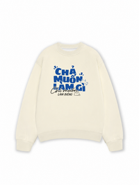 Áo Sweater Nỉ Hai Da Chả Muốn Làm Gì