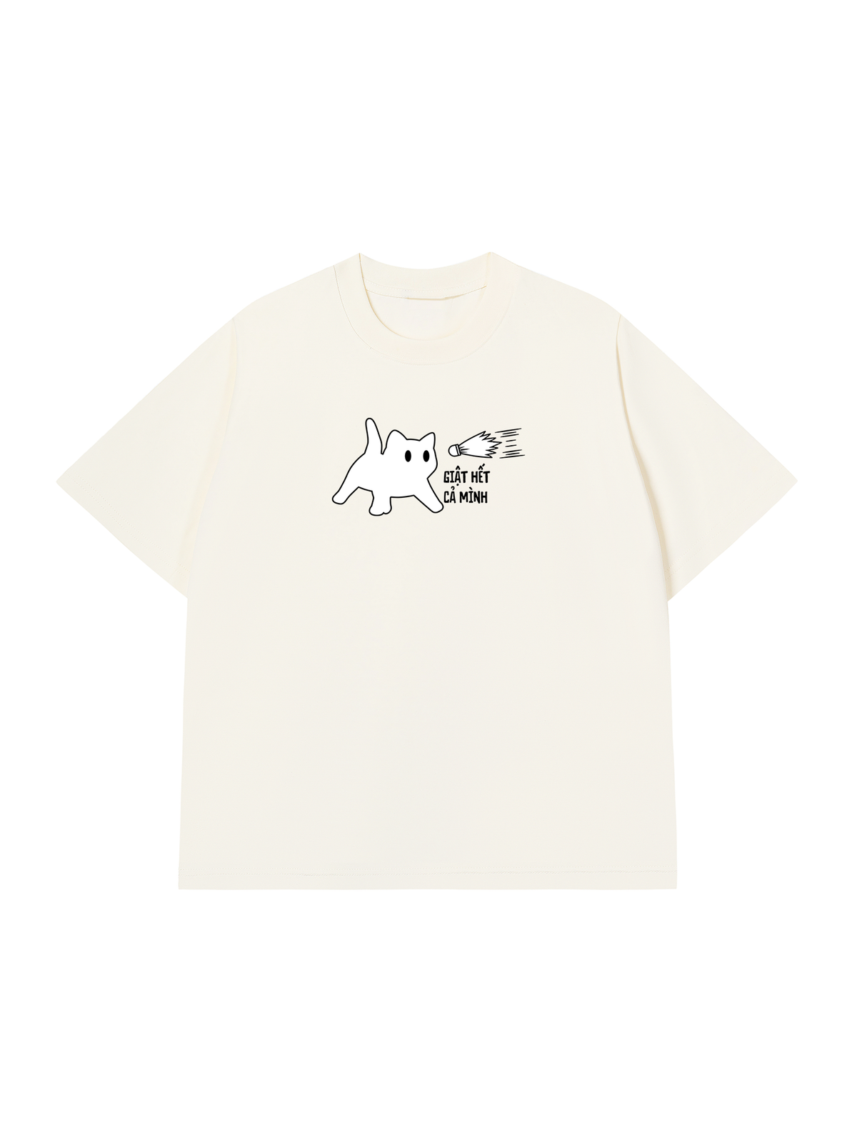 Áo Thun Relaxed Fit Giật Hêt Cả Mình