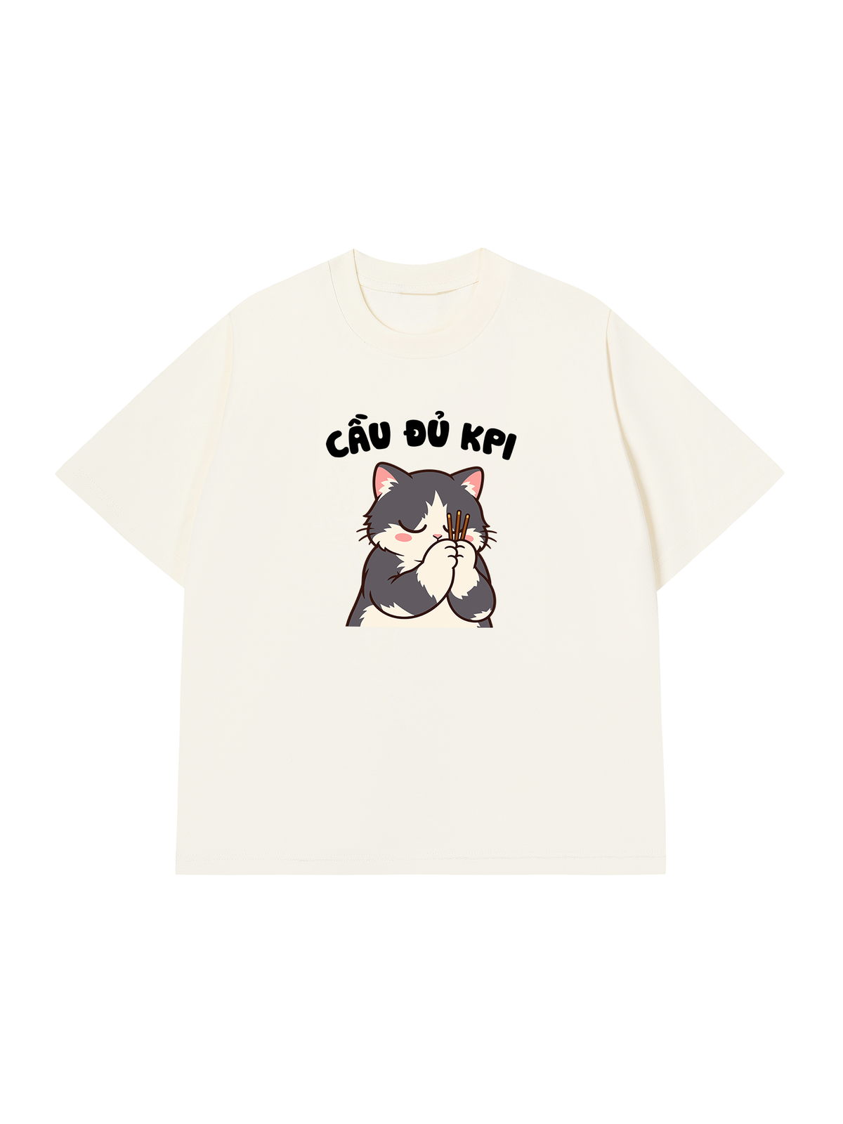 Áo Thun Relaxed Fit Cầu Đủ KPI
