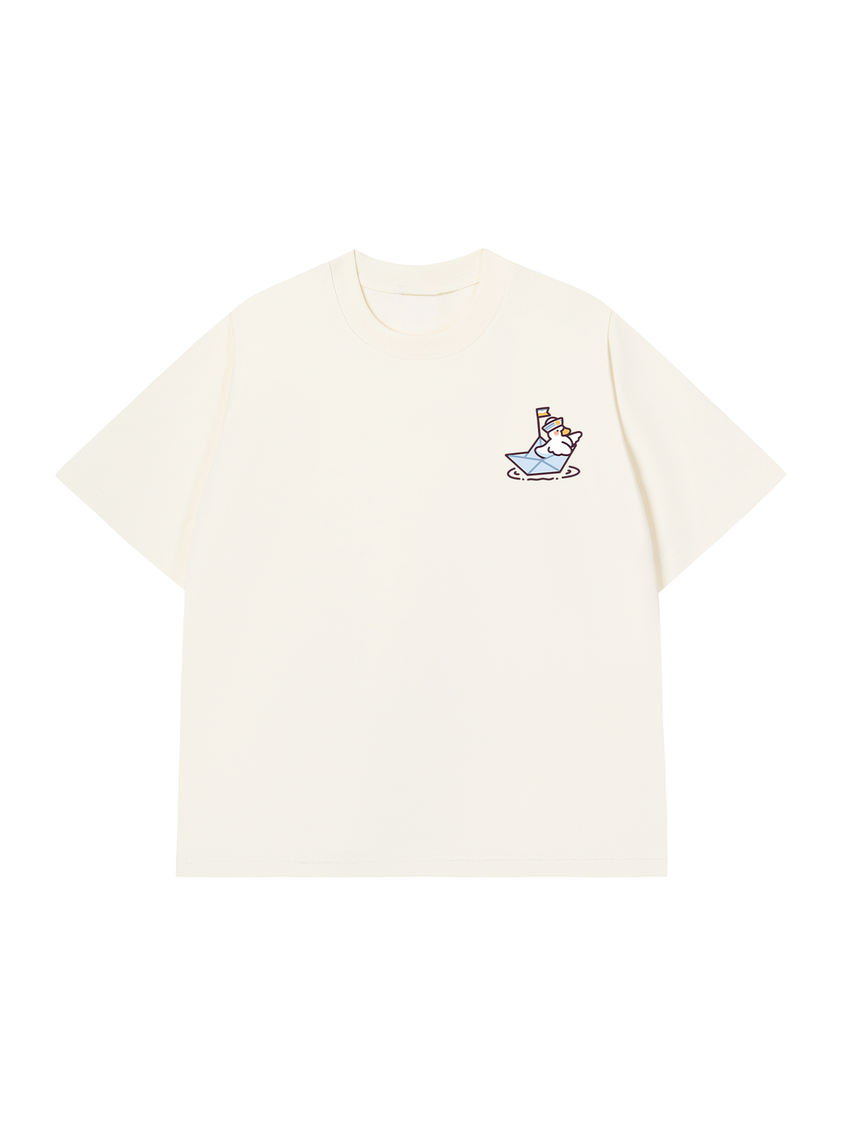 Áo Thun Relaxed Fit Vịt Thuỷ Thủ