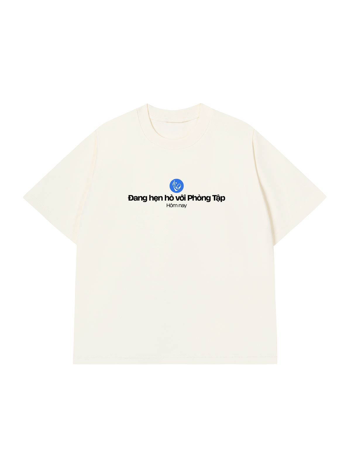 Áo Thun Relaxed Fit Hẹn Hò Phòng Tập