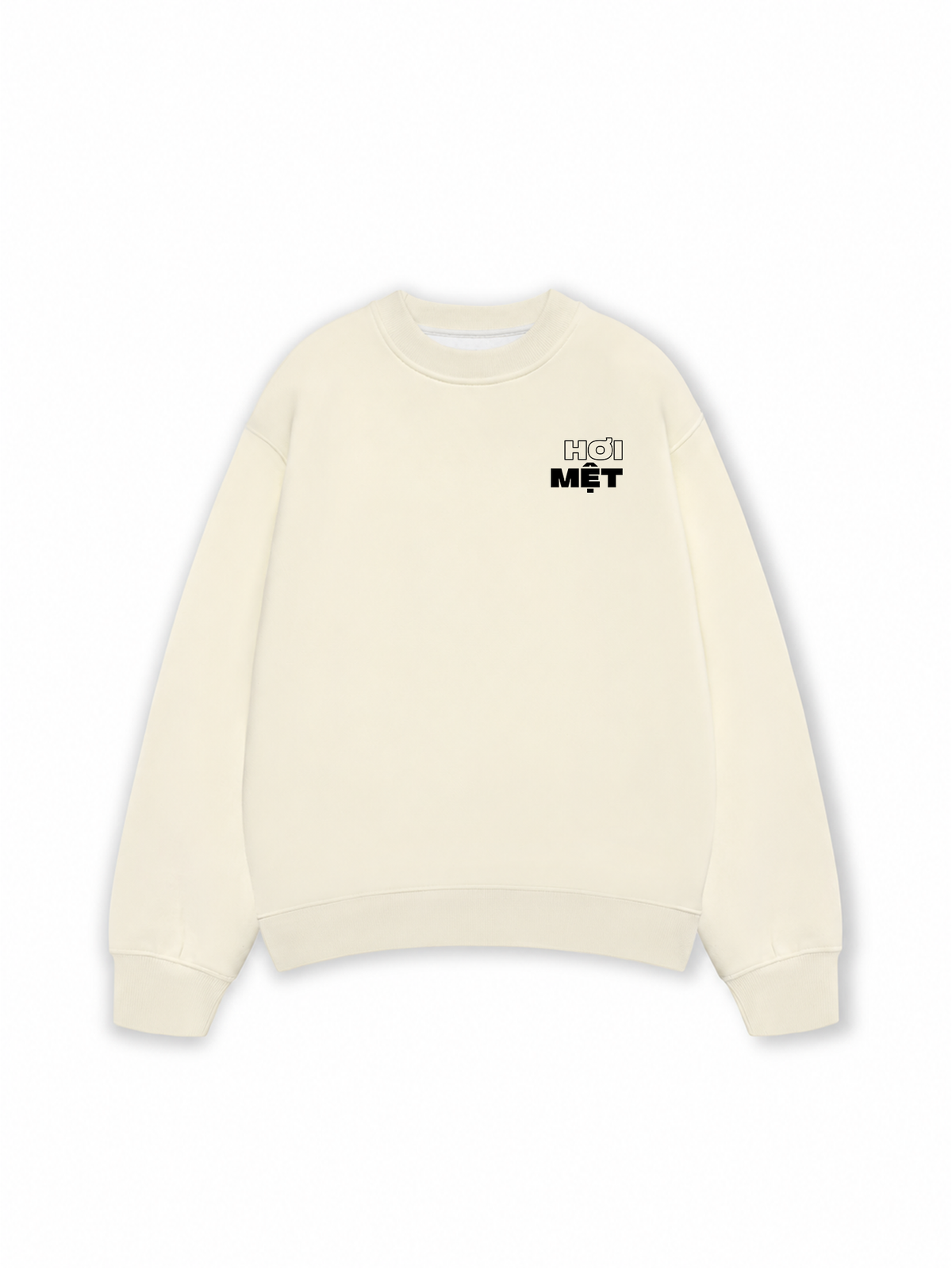 Áo Sweater Nỉ Hai Da Don't Quit