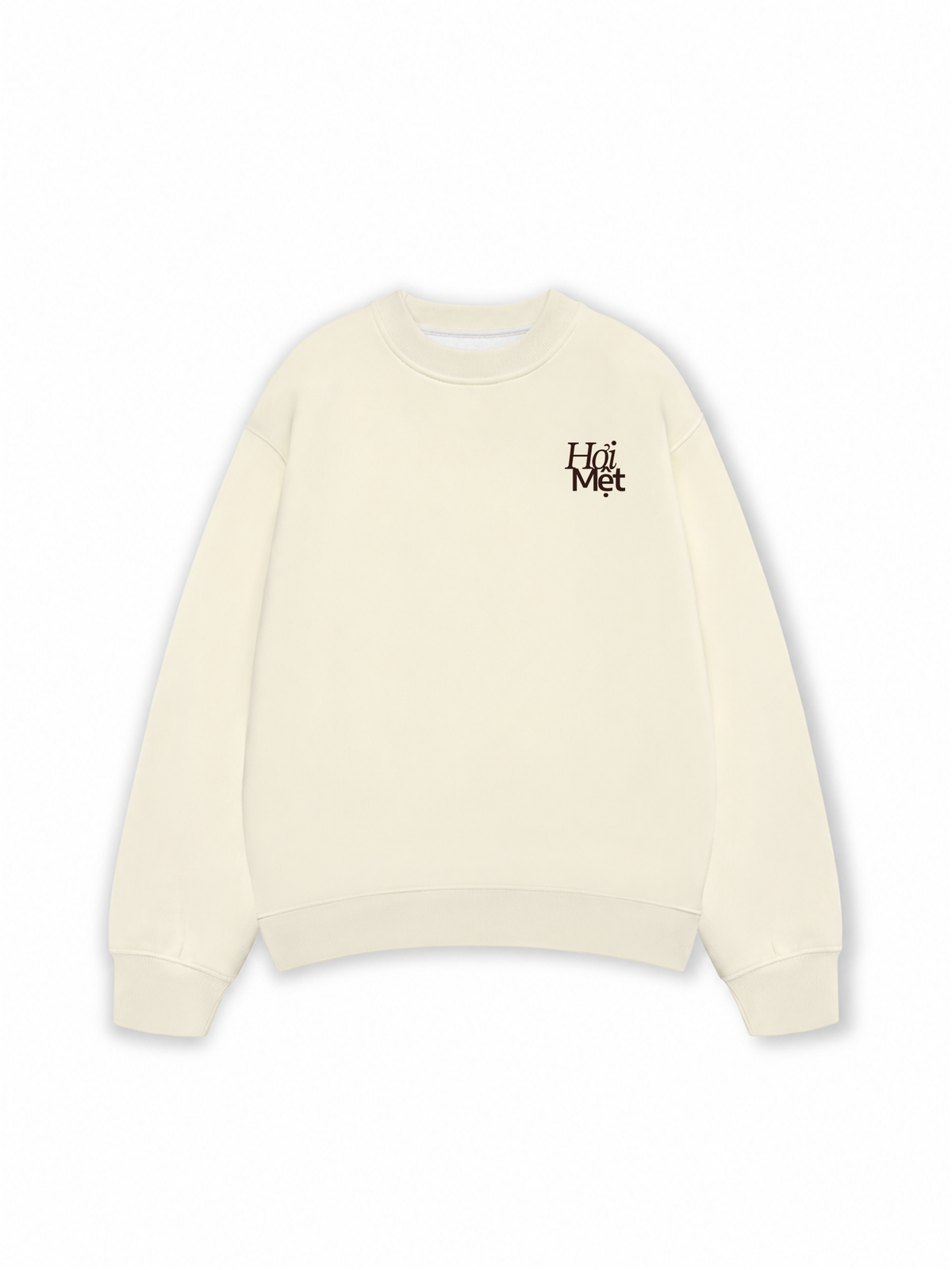 Áo Sweater Nỉ Hai Da Cày Chay Không Whey