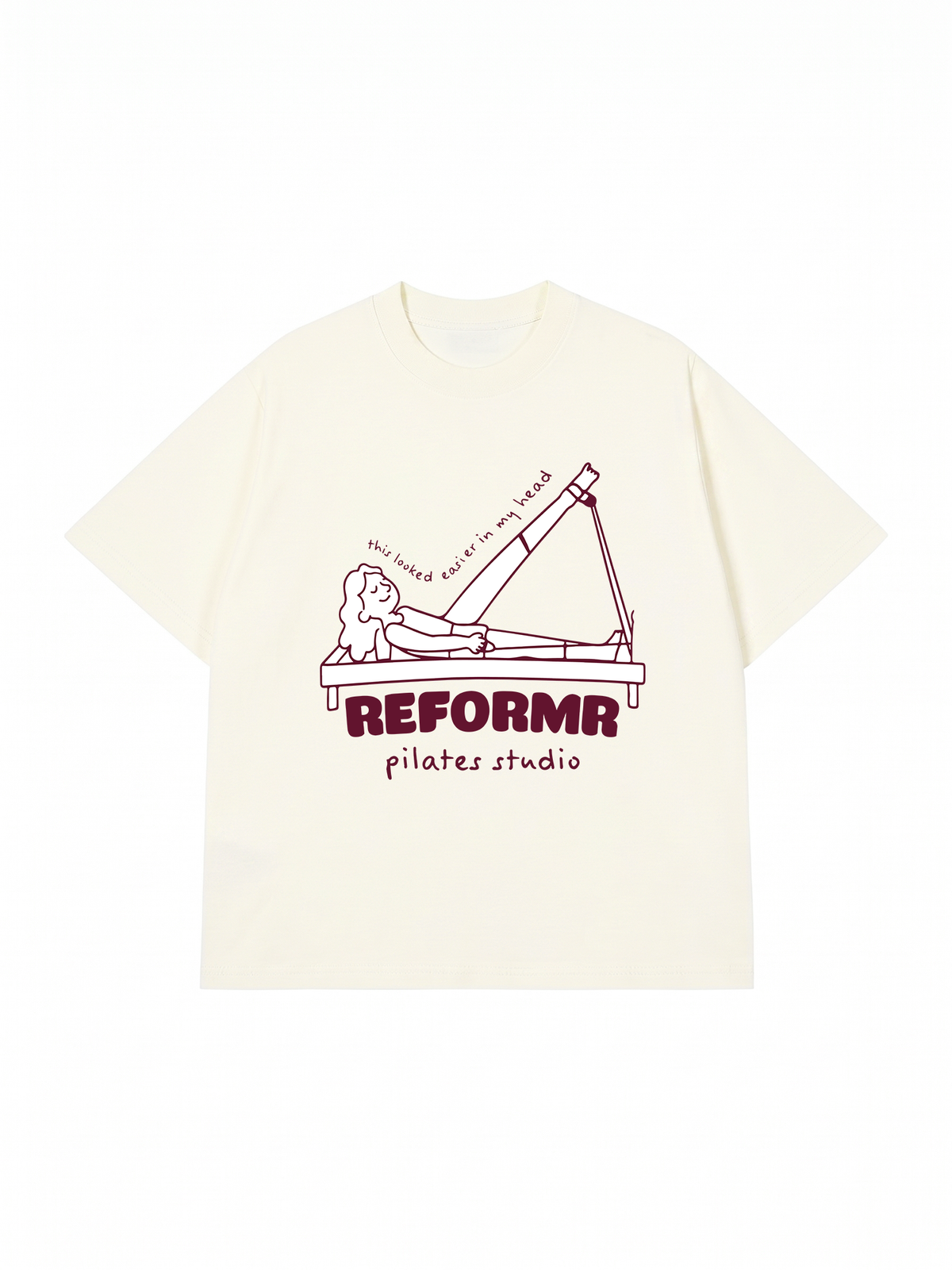 Áo Thun Relaxed Fit Reformr Pilates
