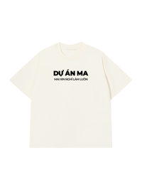Áo Thun Relaxed Fit Dự Án Ma Nghỉ Làm