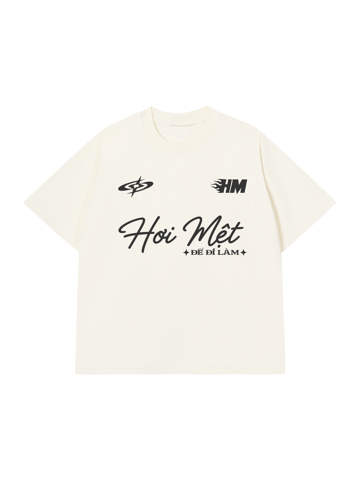 Áo Thun Relaxed Fit Hơi Mệt Để Đi Làm