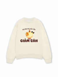 Áo Sweater Nỉ Hai Da Dự Án Ma Của Tôi Giảm Cân