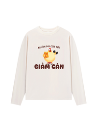 Áo Dài Tay Dự Án Ma Của Tôi Giảm Cân