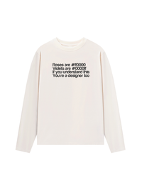 Áo Dài Tay You Are A Designer