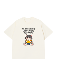 Áo Thun Relaxed Fit Còn Nhỏ Lo Học