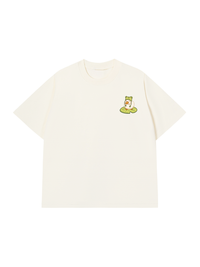 Áo Thun Relaxed Fit Vịt Chill Trên Lá
