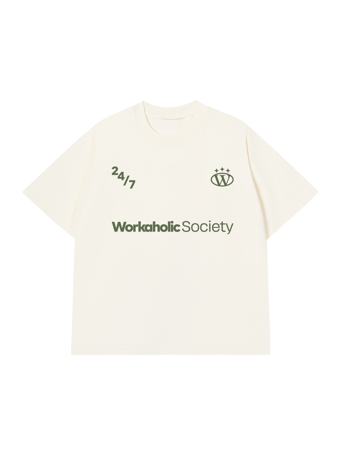Áo Thun Relaxed Workaholic Society