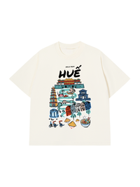 Áo Thun Relaxed Fit Hello From Huế