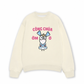 Áo Sweater Nỉ Hai Da Công Chúa Ỡm Ờ
