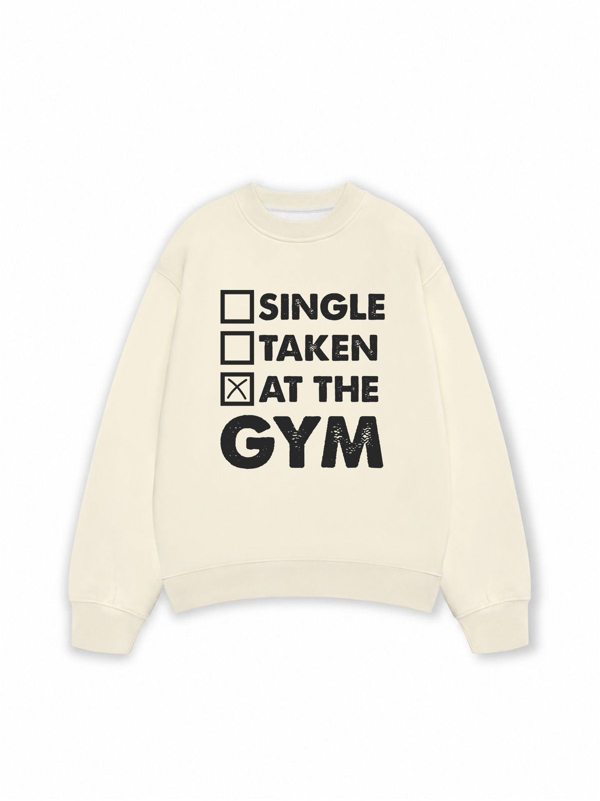 Áo Sweater Nỉ Hai Da At The Gym