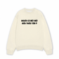 Áo Sweater Nỉ Hai Da Người Cứ Mệt Mệt Kiểu Thiếu Tiền