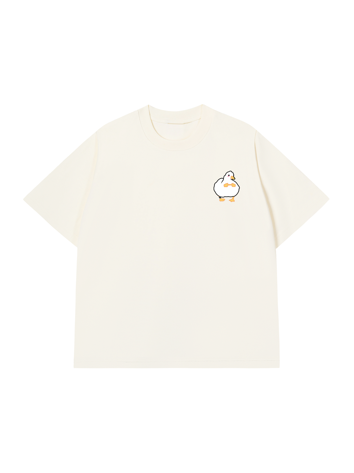 Áo Thun Relaxed Fit Vịt Ngại Ngùng
