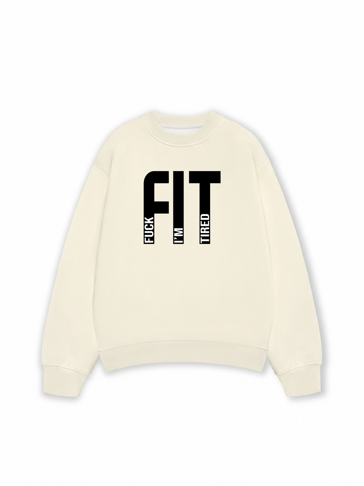 Áo Sweater Nỉ Hai Da Im Fit