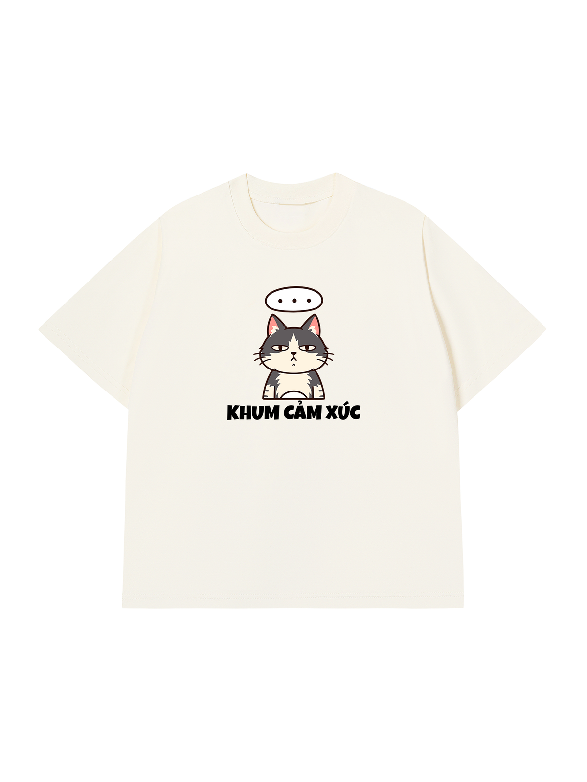 Áo Thun Relaxed Fit Khum Cảm Xúc