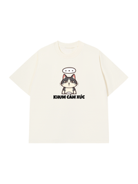 Áo Thun Relaxed Fit Khum Cảm Xúc