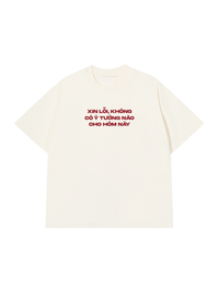 Áo Thun Relaxed Fit Bí Ý Tưởng