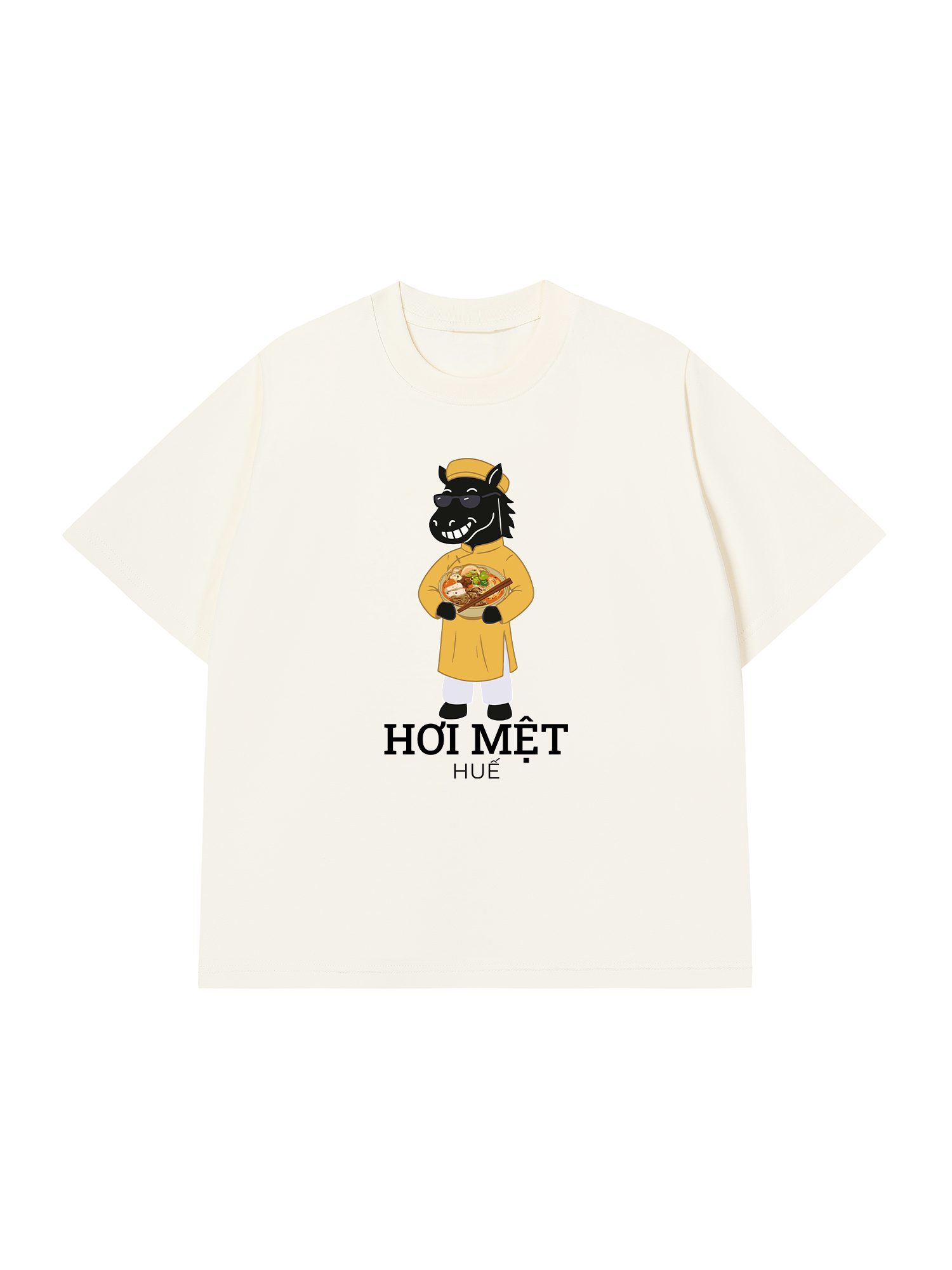 Áo Thun Relaxed Fit Huế Hơi Mệt