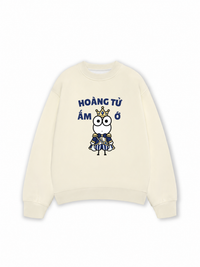 Áo Sweater Nỉ Hai Da Hoàng Tử Ấm Ớ