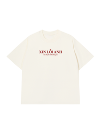 Áo Thun Relaxed Fit Xin Lỗi Anh
