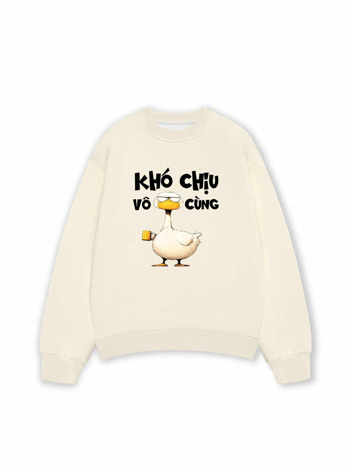 Áo Sweater Nỉ Hai Da Khó Chịu Vô Cùng