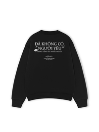 Áo Sweater Nỉ Hai Da Không Có Người Yêu