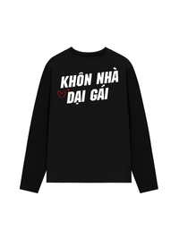Áo Dài Tay Khôn Nhà Dại Gái
