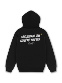 Áo Hoodie Nỉ Hai Da Sống Trong Đời Sống