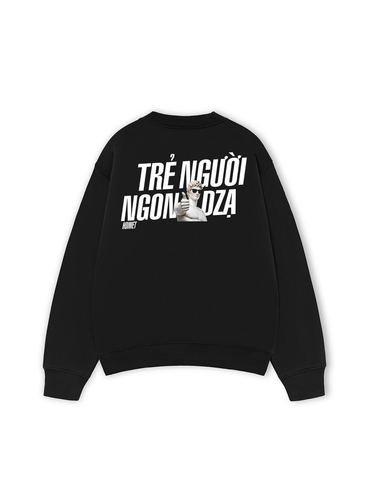 Áo Sweater Nỉ Hai Da Trẻ Người Ngon Dzạ