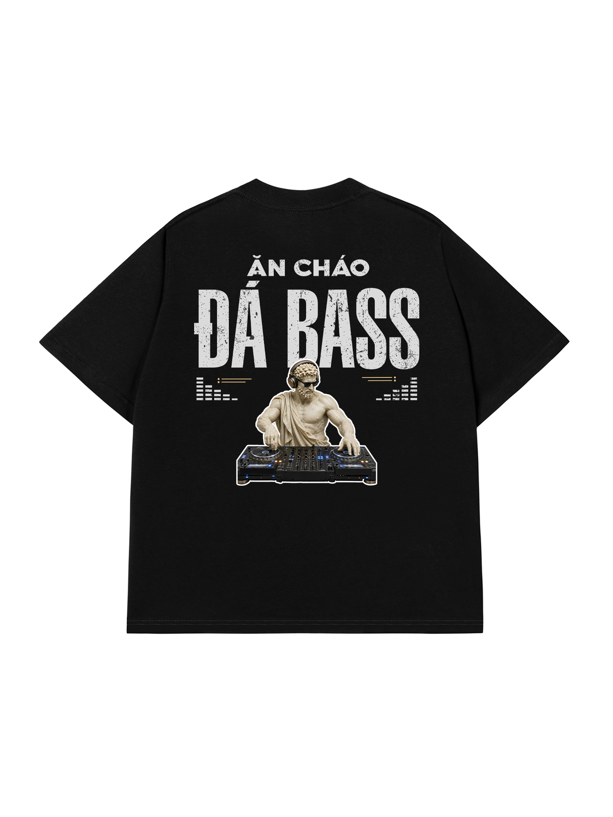 Áo Thun Relaxed Fit Ăn Cháo Đá Bass