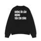 Áo Sweater Nỉ Hai Da Không Ổn Lắm