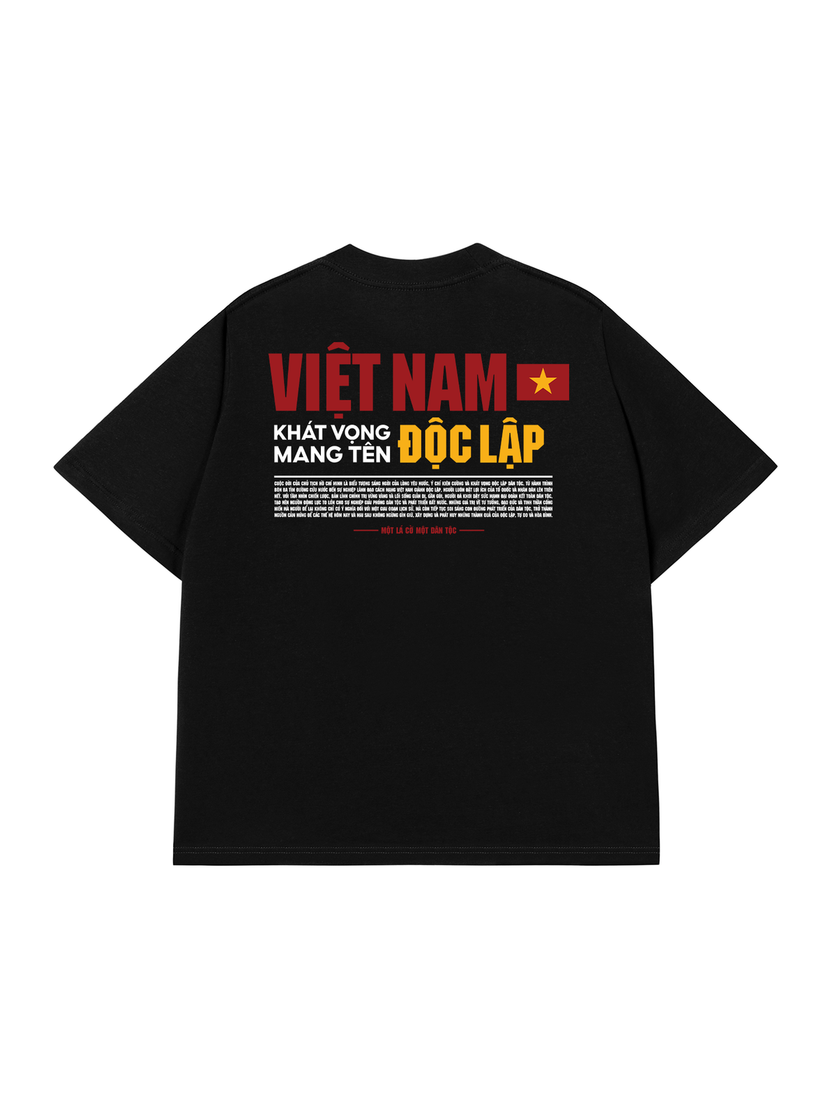 Áo Thun Relaxed Fit Việt Nam Độc Lập
