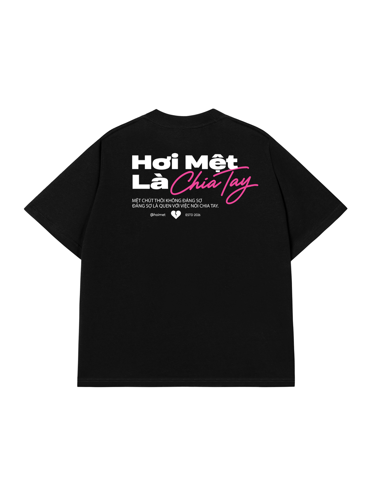 Áo Thun Relaxed Fit Hơi Mệt Là Chia Tay